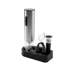 SET PARA VINOS DRUVA - PLATEADO