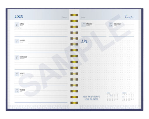 AGENDA SEMANAL NOTEBOOK - Imagen 14