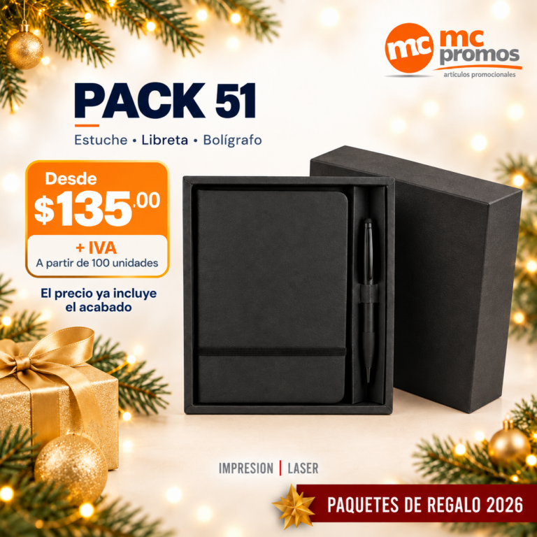 Articulos Promocionales Monterrey 20+ Años De Experiencia en Promocionales. 31 PACK 51 — paquete de regalo 2026