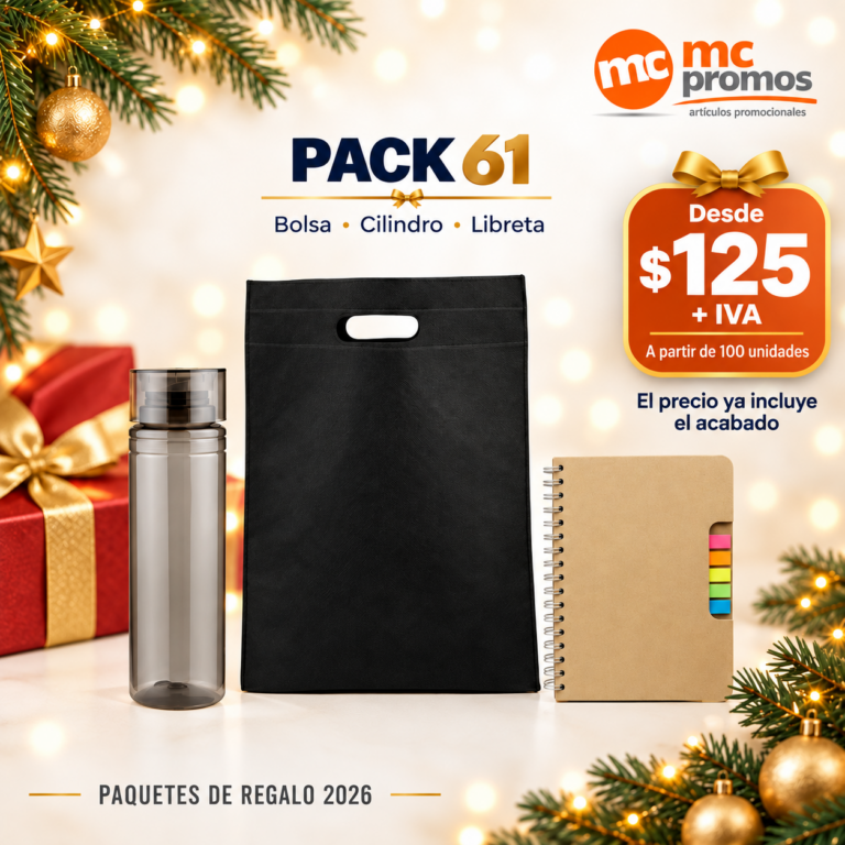 Articulos Promocionales Monterrey 20+ Años De Experiencia en Promocionales. 29 PACK 61 — paquete de regalo 2026