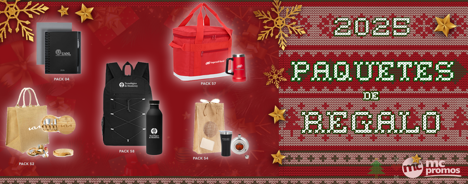 Articulos Promocionales Monterrey 18+ Años De Experiencia en Promocionales. 5 baner Paquetes regalos