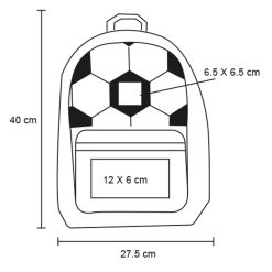 MOCHILA FUTBOL