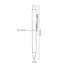 BOLÍGRAFO METÁLICO SOCCER