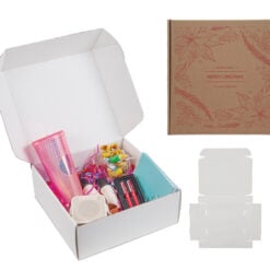 CAJA DE REGALO 31 x 31 x 12 cm - CAFE