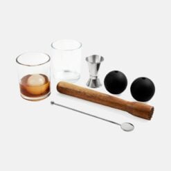Set de mixología soroa - PLATA