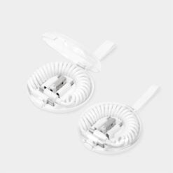 Cable de carga spira - BLANCO