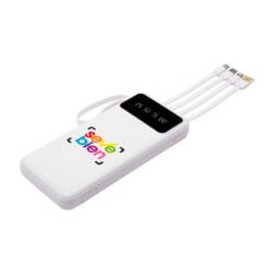 Power Bank multipuerto "MICHIGAN" - BLANCO