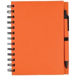 Libreta Ecológica Lisa - NARANJA