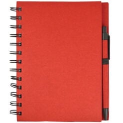 Libreta Ecológica Lisa - ROJO