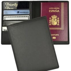 Porta Pasaporte Nilo - NEGRO