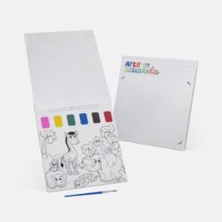 Libreta con acuarelas klimpt - BLANCO