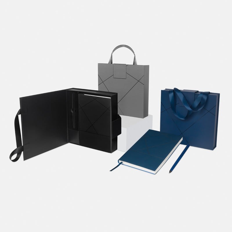 Set de libreta timantti Set de libreta timantti - NEGRO