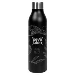 Botella térmica "kupfer" - NEGRO