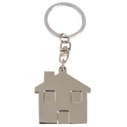 Llavero Forma Casa - PLATA