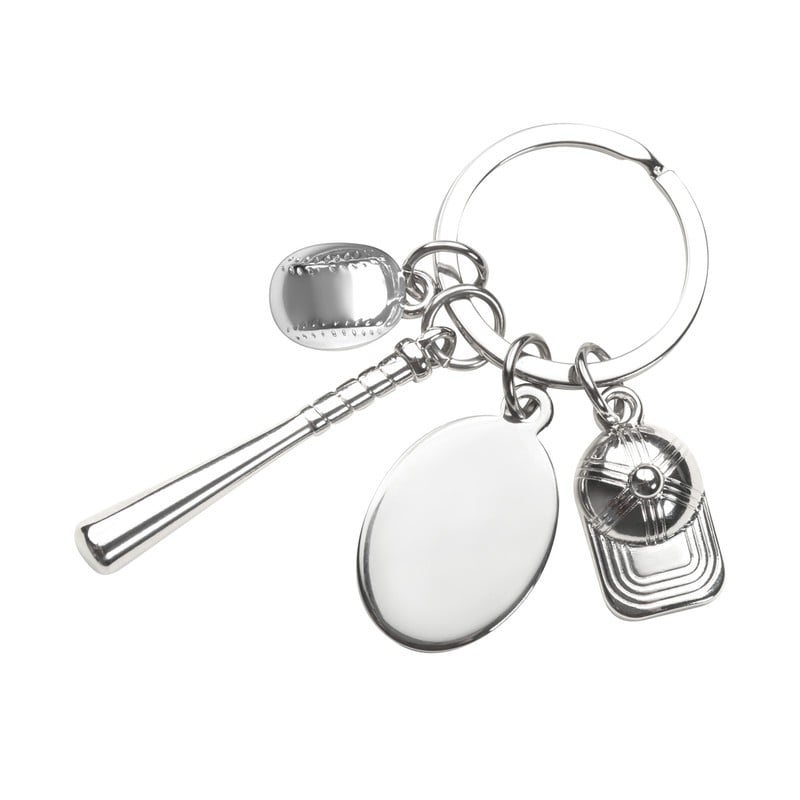 Llavero bunt baseball Llavero bunt baseball - PLATA