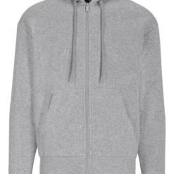 Sudadera Zipper - GRIS JASPEADO EXTRA GRANDE
