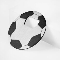 Destapador metálico soccer - PLATA