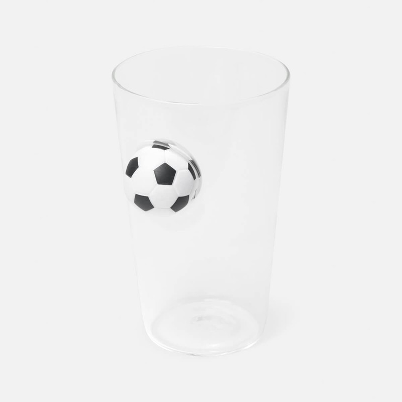 Vaso cervecero soccer Vaso cervecero soccer - BLANCO CON NEGRO