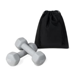 Set de mancuernas zane - GRIS