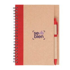 Libreta "ecológica" - ROJO
