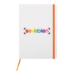 Libreta mediana “White” - NARANJA