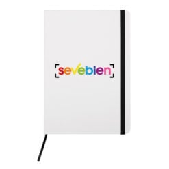 Libreta mediana “White” - NEGRO