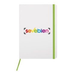 Libreta mediana “White” - VERDE LIMA