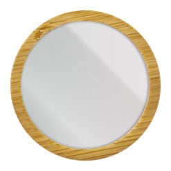 Espejo de bambú circular ¨bella¨ - MADERA