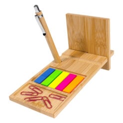 Organizador de escritorio de bambú "nagano desk" - MADERA