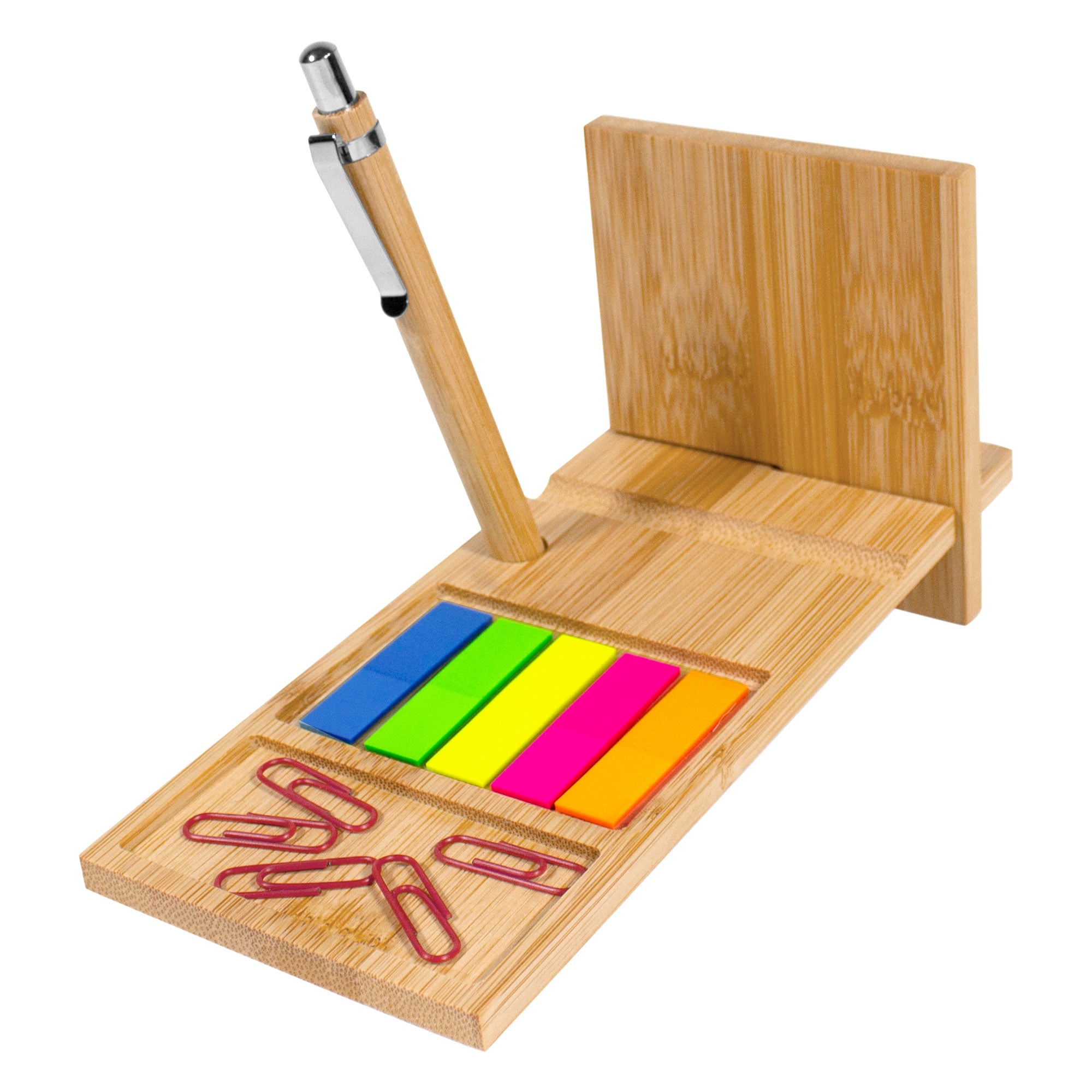 Organizador de escritorio de bambú «nagano desk» Organizador de escritorio de bambú "nagano desk" - MADERA