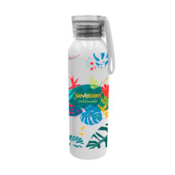 Botella sublimable "HEY" - BLANCO