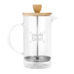 Cafetera Prensa Francesa "BAMBCOFFEE" - TRANSPARENTE