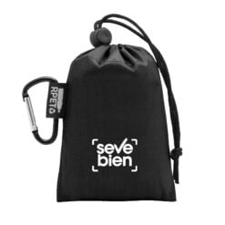 Poncho impermeable para lluvia "RAINY" - NEGRO