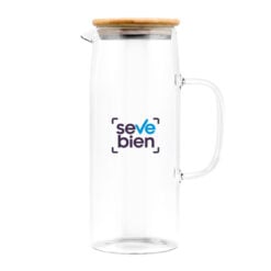 Jarra con tapa "BAMBJUG" - TRANSPARENTE