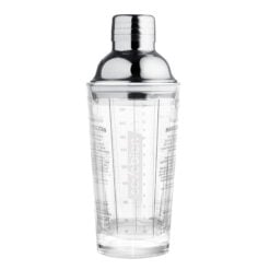 Coctelera de vidrio "KOKOMO" - TRANSPARENTE