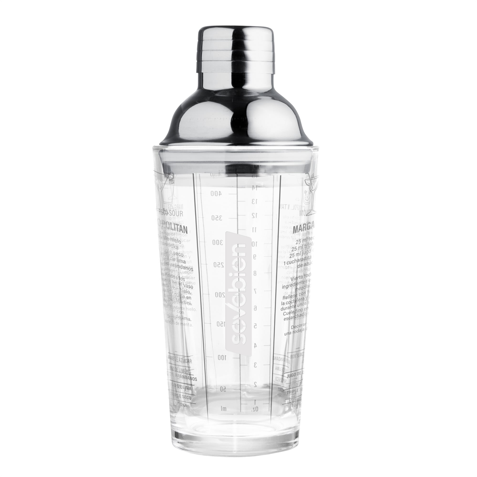 Coctelera de vidrio «KOKOMO» Coctelera de vidrio "KOKOMO" - TRANSPARENTE