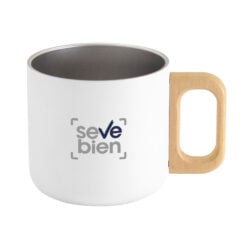 Taza térmica "TIMBER II" - BLANCO