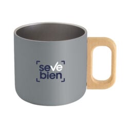 Taza térmica "TIMBER II" - GRIS CLARO