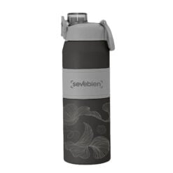 Botella térmica "PUSH" - GRIS