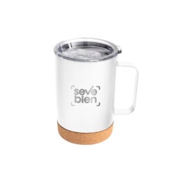 Mug térmico «KORK» Mug térmico "KORK" - BLANCO