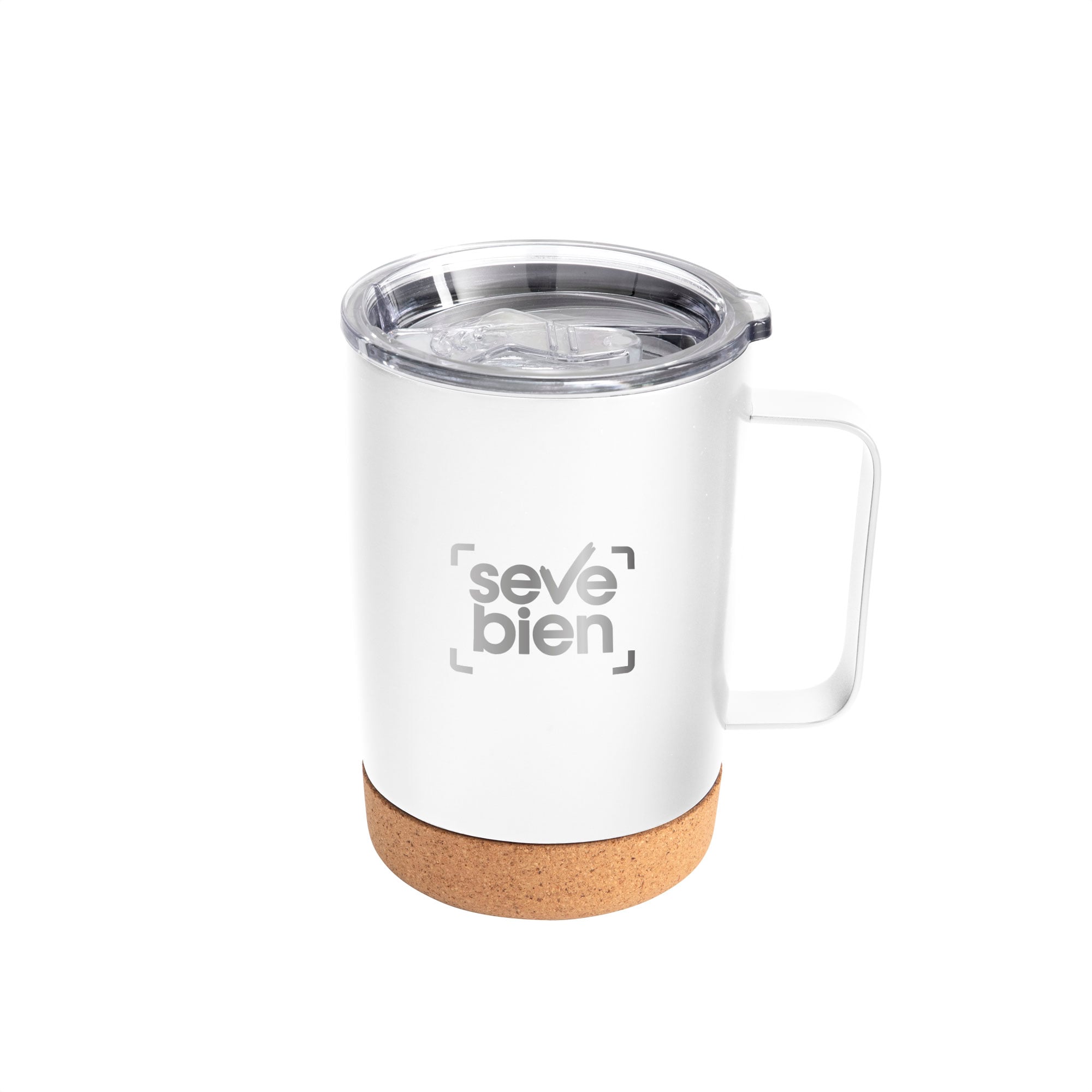 Mug térmico «KORK» Mug térmico "KORK" - BLANCO