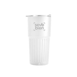 Mug térmico "SUZU" - BLANCO