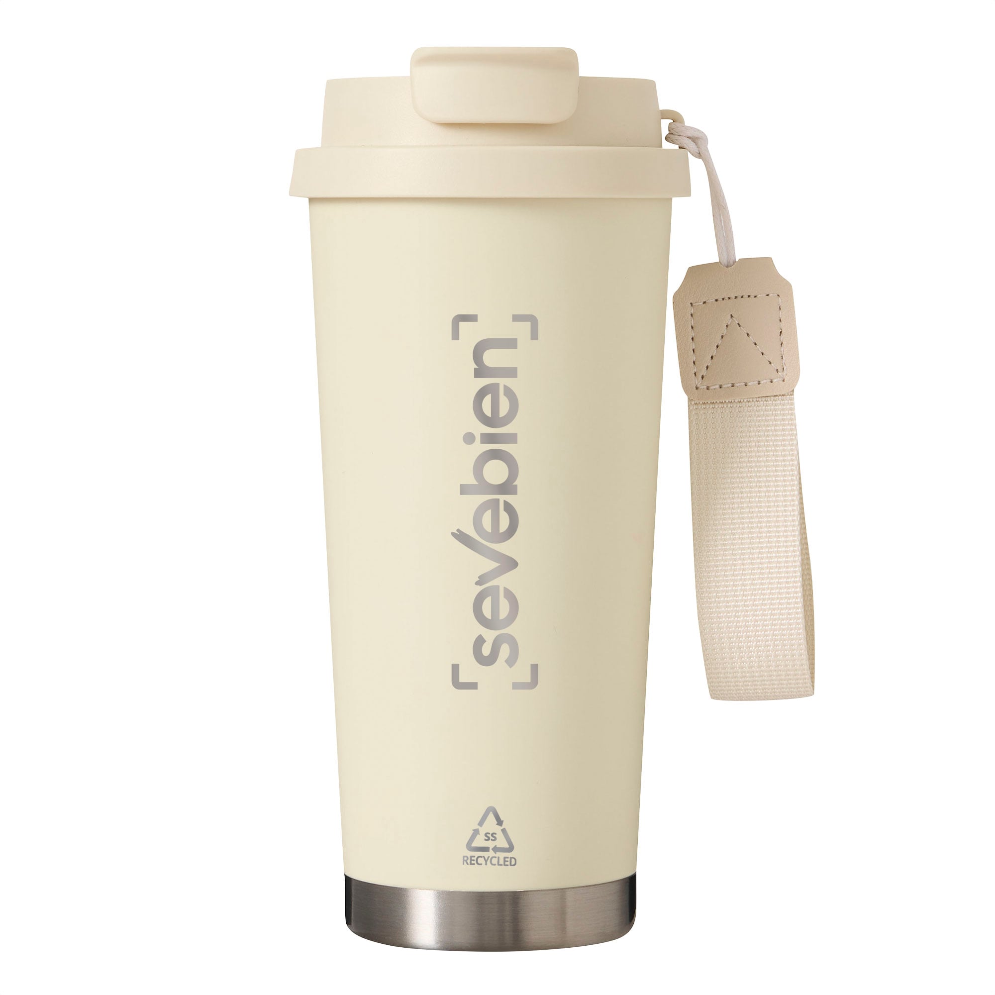 Mug térmico «LUNGO» Mug térmico "LUNGO" - BEIGE