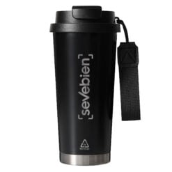 Mug térmico «LUNGO» Mug térmico "LUNGO" - NEGRO