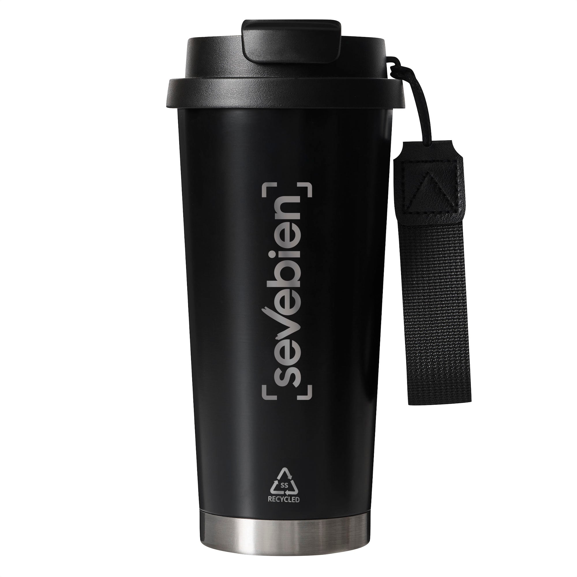 Mug térmico «LUNGO» Mug térmico "LUNGO" - NEGRO