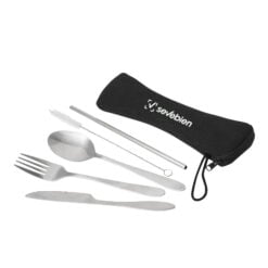 Set de cubiertos "PLAT" - NEGRO