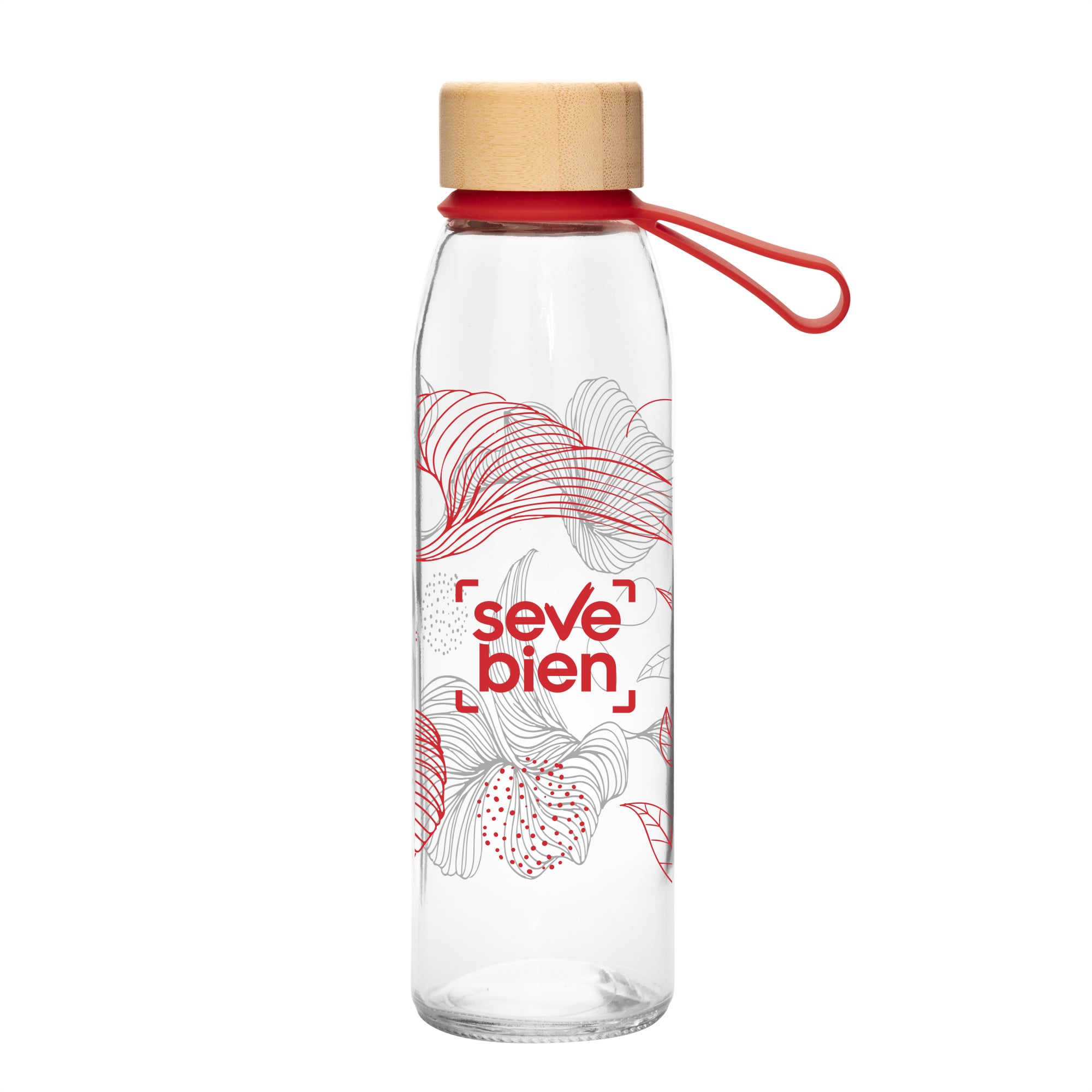 Botella «ESCARF» Botella "ESCARF" - ROJO