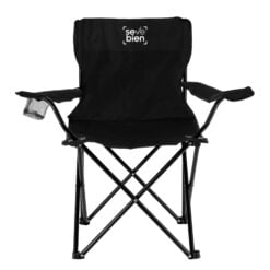 Silla plegable "CAMP" - NEGRO