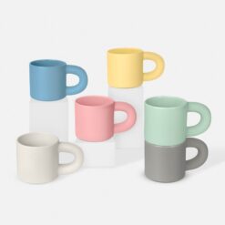 Taza elephant - AMARILLO