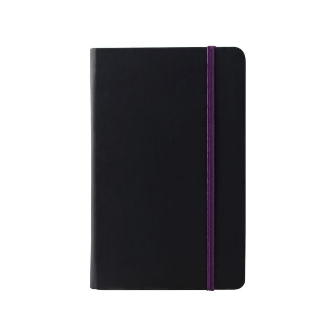 Libreta Border Black Libreta Border Black - MORADO